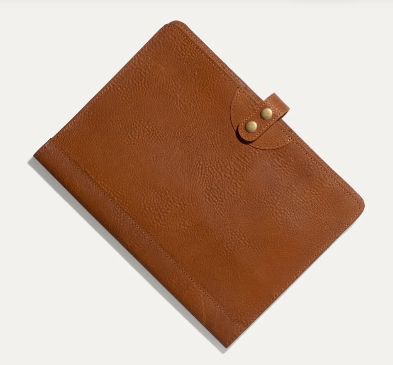 Made-to-Order Leather Journal - Refillable diary with custom engraving